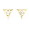 Princess Diamonds,monogram earrings