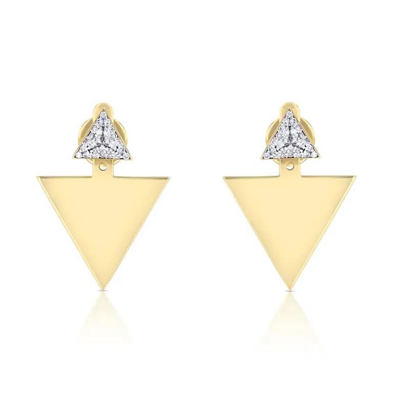 diamonds earrings monogram
